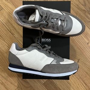 Boss Hugo Boss men’s sneakers in box leather
